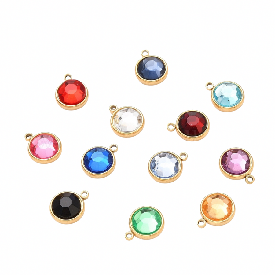 Birthsone charm