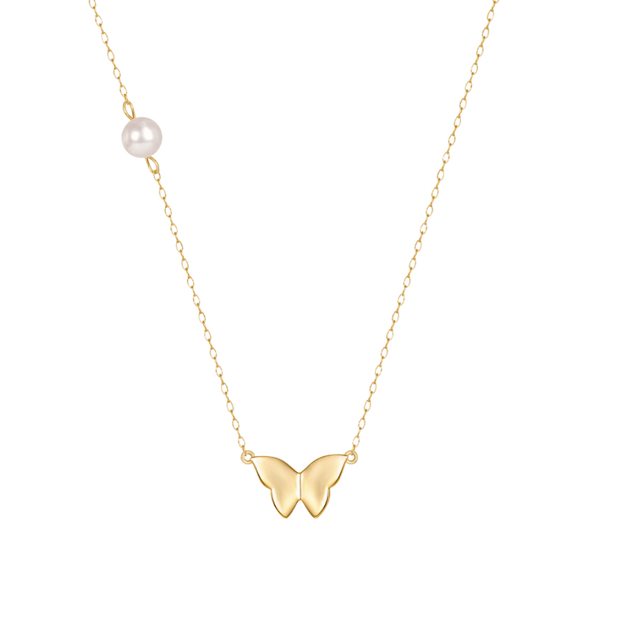 Pearl Butterfly necklace