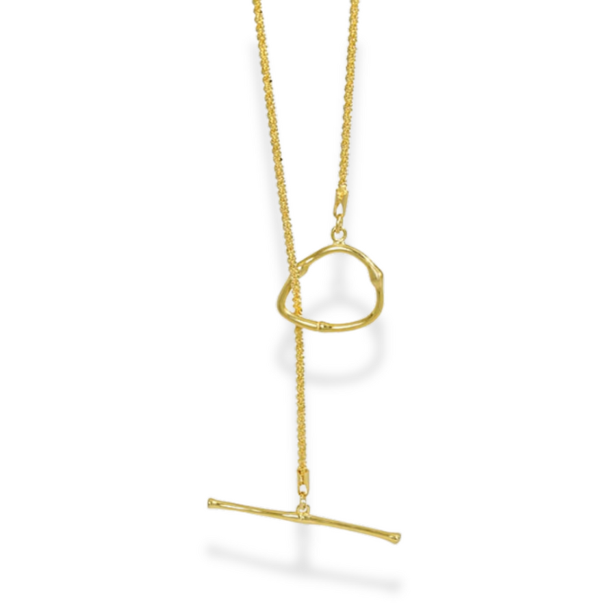 Aura lariat necklace