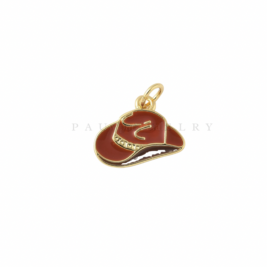 Cowboy hat charm
