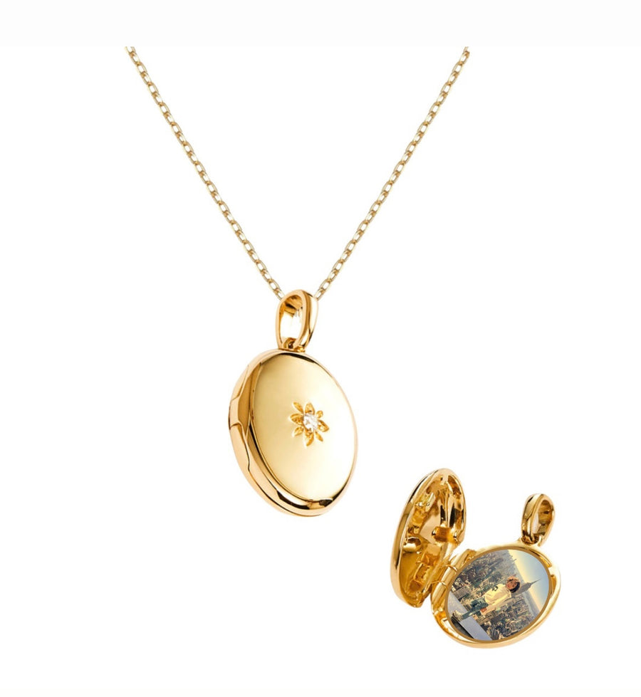 Locket necklace