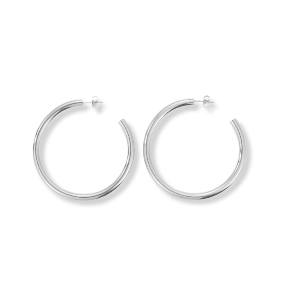 Classic solid half hoops