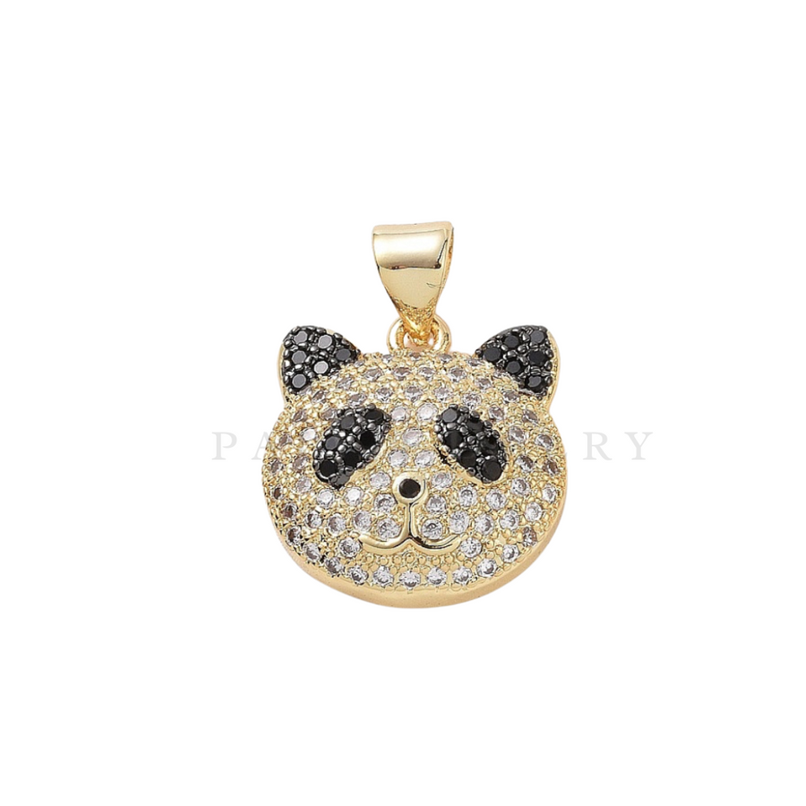 Panda pave charm