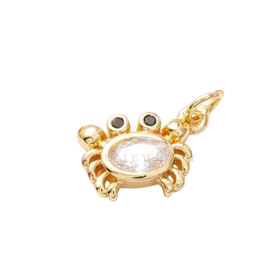 Pave Crab charm