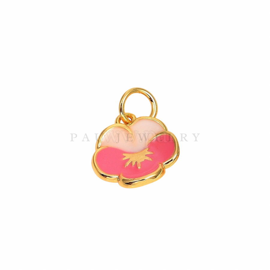 Hibiscus flower charm