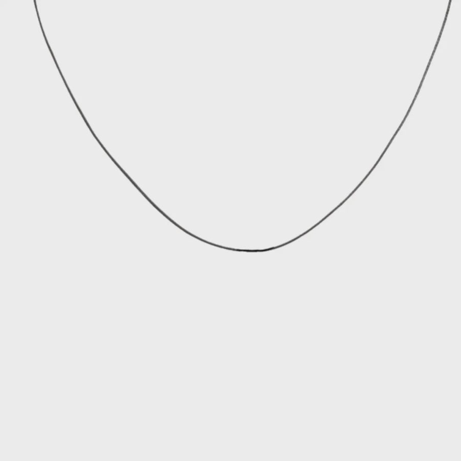Adjustable cord necklace