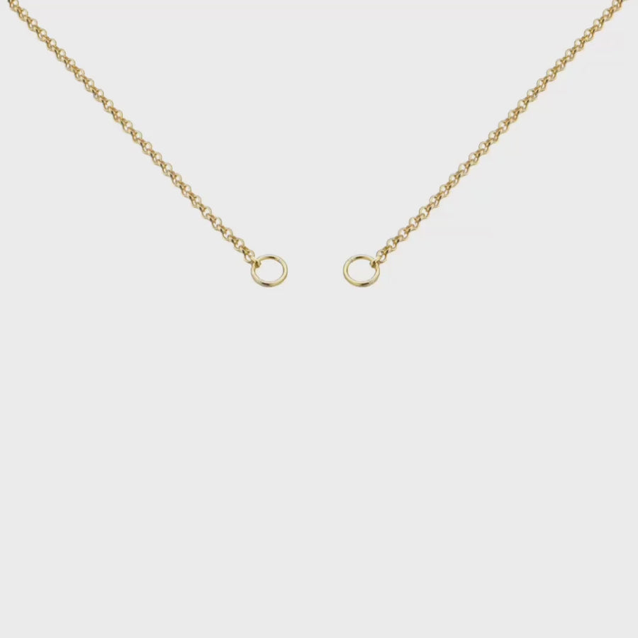 Convertible thin necklace